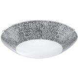 Eglo 95289 - led stropna svetiljka magitta LED/16W/230V prečnik 31,5 cm crna/bela | Eponuda.com