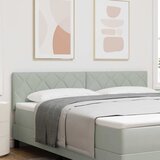  Uzglavlje Svijetlo siva 180 cm Baršun | shoptok.hr