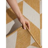 Ted Baker Kremno bela/v naravni barvi notranja in zunanja preproga 200x300 cm Haringey Terrick – | Shoptok.si