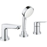 Grohe tuš set BauEdgeOHM, z enoročno armaturo, krom, stenska montaža, 2511710A Cene