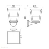 Philips Hue White and colour ambience Econic Outdoor Wall Light | shoptok.hr