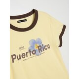 Sinsay Pamučna majica s natpisom Puerto Rico | shoptok.hr
