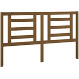  Uzglavlje za krevet boja meda 156 x 4 x 100 cm masivna borovina | Eponuda.com