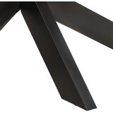  Blagovaonski stol ovalni 200x100x75 cm masivno obnovljeno drvo | Eponuda.com