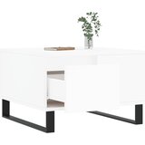  Stolić za kavu bijeli 55 x 55 x 36,5 cm od konstruiranog drva | Eponuda.ba