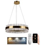  brilagi - led prigušiva kristalna svetiljka na sajli halo LED/40W/230V + daljinski upravljač | Eponuda.com