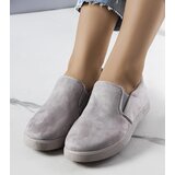 Gemre Gray eco-suede sneakers Leroy | shoptok.hr