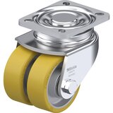 Blickle Dvojno vrtljivo kolo iz jeklene pločevine LHD-ALTH 80K, kolo Ø x širina 80 x 30 mm, nosilnost 360 kg | Shoptok.si