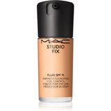 MAC Cosmetics Studio Fix Fluid SPF 15 24HR Matte Foundation + Oil Control matirajoči tekoči puder SPF 15 odtenek NC18 30 ml Cene