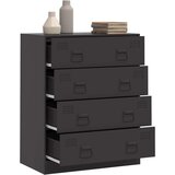 vidaXL Komoda crna 67 x 39 x 83 cm čelična | shoptok.hr