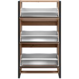 Livetastic OMARA Z LOPUTAMI ZA ČEVLJE antracit, hrast artisan | Shoptok.si