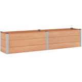  Povišena vrtna gredica Smeđa 250 x 50 x 54 cm | shoptok.hr