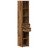 Police za knjige s ladicama Staro drvo 30 x 42.4 x 185.2 cm | shoptok.hr