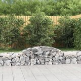  Obokane gabion košare 5 kosi 300x50x40/60 cm pocinkano železo Cene