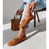 Gemre Scaletta chain loafers warm brown | shoptok.hr