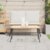  Kava Stol Smeđa i crna 90 x 45 x 43 cm poliratan | Eponuda.ba
