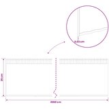 Ograda oko Travnjaka 20 m x 25 cm Pocinčani čelik Srebrna | shoptok.hr