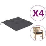 vidaXL Jastuci za stolice 4 kom antracit 50 x 50 x 7 cm od tkanine Cijene