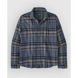 Patagonia LW Fjord Flannel Srajca depth / new navy | Shoptok.si