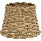  Sjenilo za svjetiljku smeđe Ø 20 x 15 cm od pruća | Eponuda.com