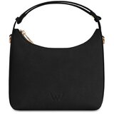 Vuch Ručna torba Nera Suede Black, 17 x 23 cm | shoptok.hr