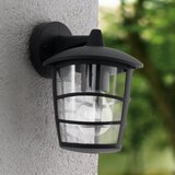 Eglo aloria spoljna zidna lampa/1, e27, crna | Eponuda.com