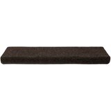  Prostirke za stepenice samoljepljive 15 kom 65x21x4 cm tamnosmeđe pravokutne rubove | shoptok.hr