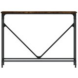  Konzolni stol boja hrasta 102 x 22 5 x 75 cm konstruirano drvo | shoptok.hr