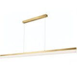 Toolight Viseća lampa LED APP1697-CP 200 cm Zlatna Brušena | shoptok.hr