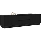 TV ormarić s LED svjetlima crni hrast 193,5x41x50 cm | Eponuda.ba