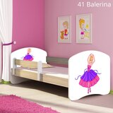 Dječji krevet ACMA s motivom, bočna sonoma 180x80 cm 41 Balerina | shoptok.hr
