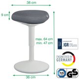 Leitz Ergonomski stol za aktivno sedenje Ergo – | Shoptok.si