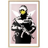  Plakat - Policeman 21x30 Zlatni okvir s margom | shoptok.hr