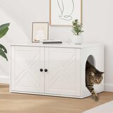  Mačja Kuća Sjajno bijelo 85 x 55 x 50 cm Konstruirano drvo | shoptok.hr