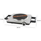  Ploča za Kuhanje Clatronic EKP 3788 1500 W | shoptok.hr