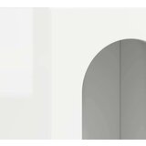  Strani šal Visok sijaj bela 59 x 35 x 100,5 cm Konstruiran les, (5000107735) | Shoptok.si