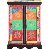  Konzolna stolica s policom s pohranom Šareni 50 x 30 x 70 cm | shoptok.hr