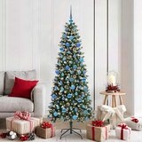  Umjetno božićno drvce Zelena 180 cm PVC, plastika i čelik | shoptok.hr