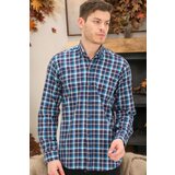 Dewberry G741 MEN'S SHIRT-BLUE-NAVY BLUE Cijene