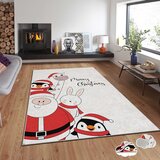  tepih s novogodišnjim motivima Asr-Crpt-79, Pravougaoni, 140 x 220 cm, Šareni | Eponuda.ba