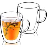 KADAX termo kozarci za kavo, čaj, latte, 350 ml skodelice z dvojno steno, 2 kosa, (5000351618) Slike
