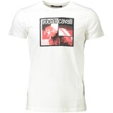 Roberto Cavalli WHITE MEN&#39;S SHORT SLEEVE T-SHIRT | Shoptok.si