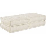 vidaXL Modularni kauč 2 pcs Krema 70 x 70 x 36 cm tkanina | shoptok.hr