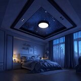  Brilagi - LED RGBW prigušiva plafonska svetiljka VIBE LED/36W/230V 3000-6500K crna + daljinski upravljač | Eponuda.com