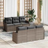  Sjedeća garnitura za vrt Siva 55 x 55 x 37 cm poliratan | shoptok.hr