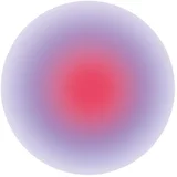 Tiskana staklena slika ø 70 cm Halo –