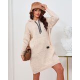 Resti Beige women's sweater dress | Eponuda.ba