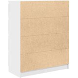 vidaXL Komoda bijela 80x35x99 cm od konstruiranog drva | shoptok.hr