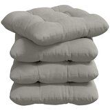 vidaXL Sedežne blazine 4 pcs Svetlo siva 45 x 45 cm Mikrofiber tkanina, (5000111847) | Shoptok.si