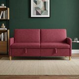 SOFA s pohranom Vinska crvena 192 x 78 x 87 cm Poliester | Shoptok.si